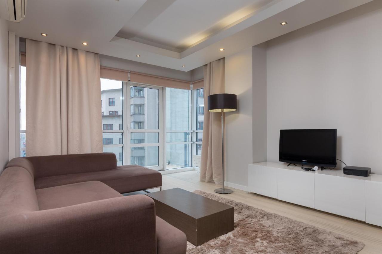 Grzybowska Platinum Apartment Tower A Varsovia Exterior foto